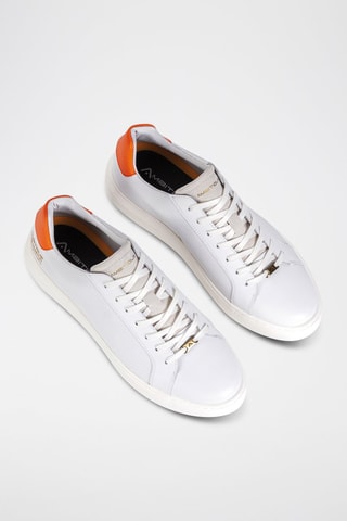 Leren Sneakers - Wit - Wit