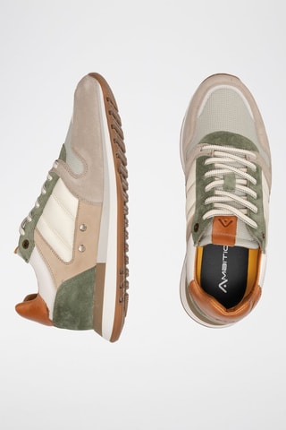 Leren Sneakers - Beige - Beige