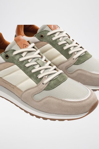 Leren Sneakers - Beige - Beige