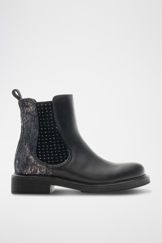 Leren Chelsea Boots - Zwart