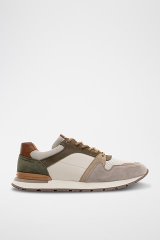 Baskets en cuir - Beige