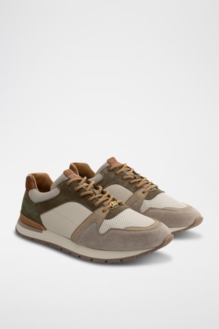 Baskets en cuir - Beige