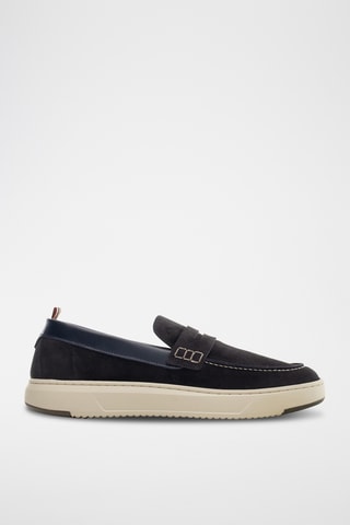 Leren Mocassins - Blauw