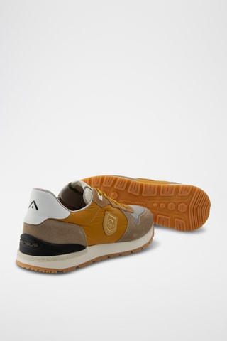 Leren Sneakers - Beige