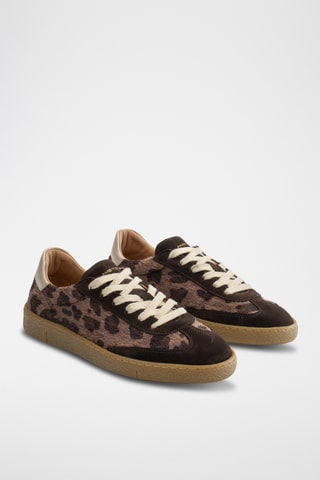 Leren Sneakers - Bruin