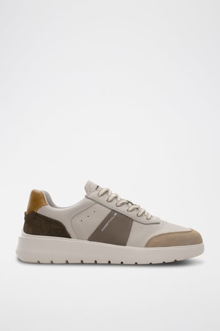 Leren Sneakers - Beige - Beige