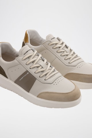Leren Sneakers - Beige - Beige