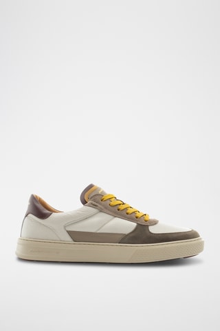 Baskets en cuir - Kaki