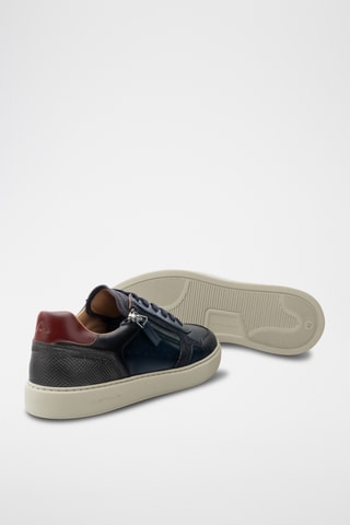 Leren Sneakers - Blauw