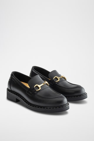 Leren Mocassins - Zwart