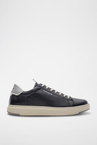Leren Sneakers - Zwart