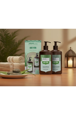 Estuche champú y acondicionador revitalizantes - Aloe vera - Cabello seco y apagado - 2 x 400 ml