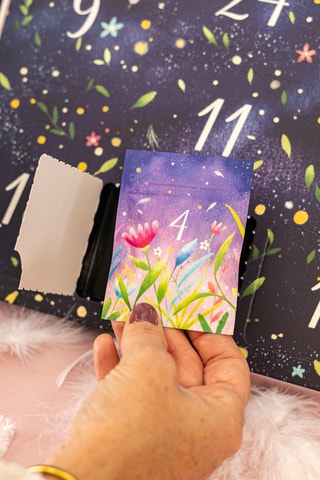Coffret calendrier de l'avent La Valse des Cygnes - 74 pièces