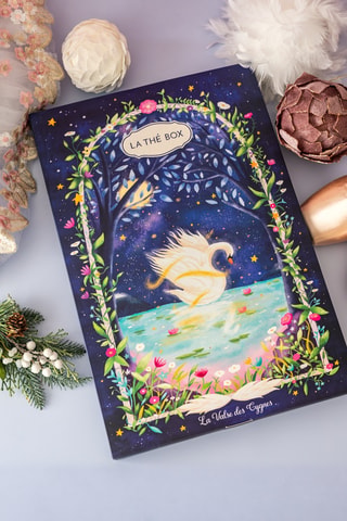 Coffret calendrier de l'avent La Valse des Cygnes - 74 pièces