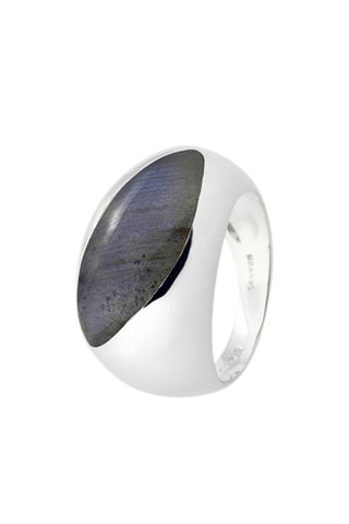 Ring Lunea - Zilver en Labradoriet