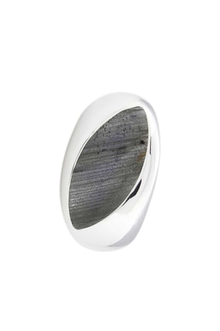 Ring Lunea - Zilver en Labradoriet