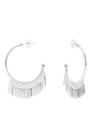 Creolen Valentine.M - Zilver