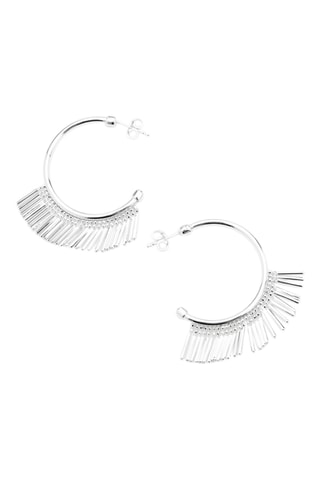 Creolen Valentine.M - Zilver