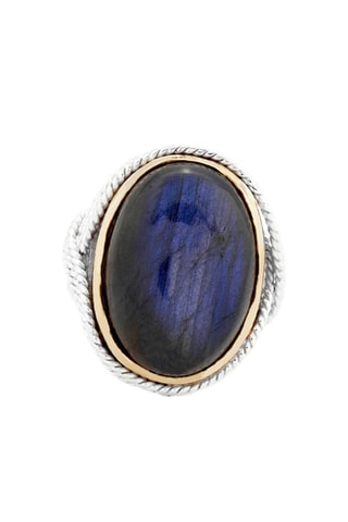 Ring Riven - Zilver en Labradoriet