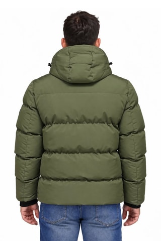 Doudoune à capuche - Kaki