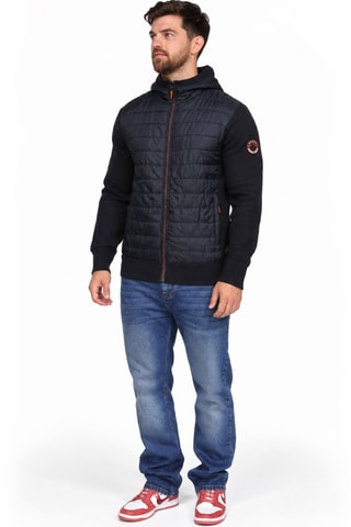 Gilet à capuche - Bleu marine