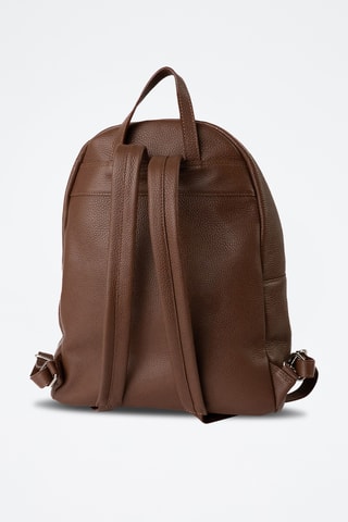 Sac à dos en cuir Mini Jonas - Marron
