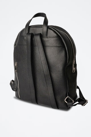 Sac à dos en cuir Mini Jonas - Noir
