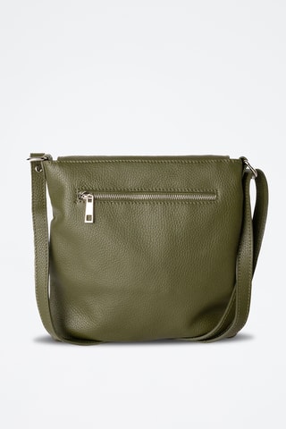 Borsa a tracolla in pelle Franz - Verde