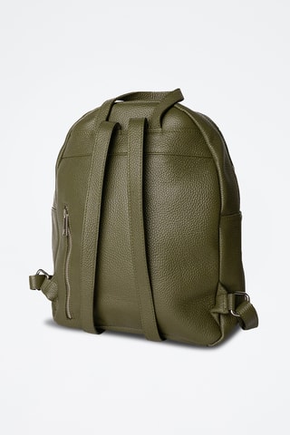 Sac à dos en cuir Mini Jonas - Vert