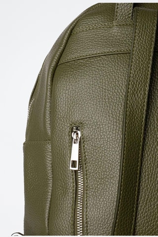Sac à dos en cuir Mini Jonas - Vert