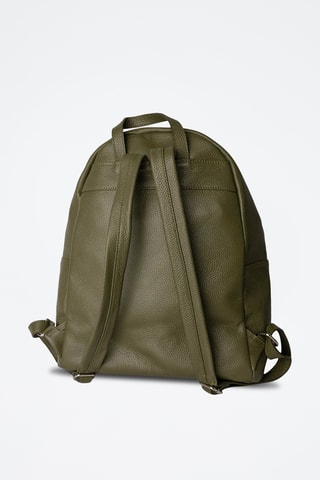 Sac à dos en cuir Jonas - Vert