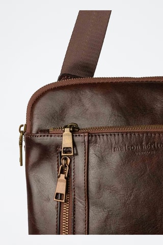 Sacoche en cuir Kane - Camel