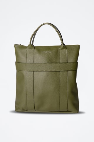 Sac à dos en cuir Noel Fd - Vert