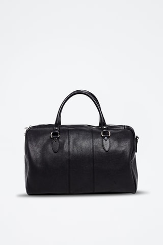 Sac de voyage en cuir Mini week - Noir