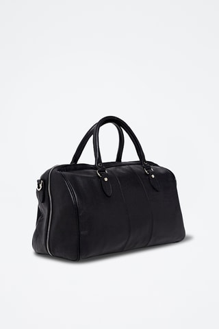 Sac de voyage en cuir Mini week - Noir