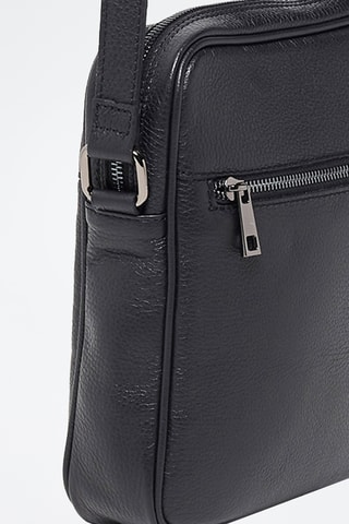 Sacoche en cuir Kole - Noir
