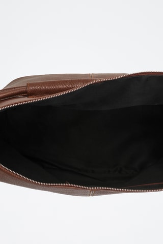 Shopping bag in pelle Jax - Marrone