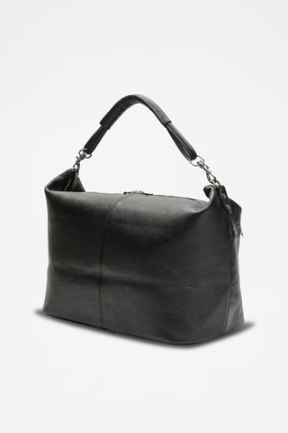 Shopping bag in pelle Jax - Nero