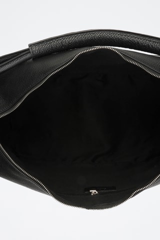 Shopping bag in pelle Jax - Nero