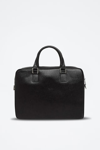 Porte-documents en cuir Mael - Noir