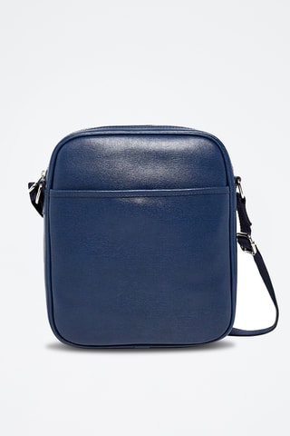 Borsa a tracolla in pelle Hémi - Blu