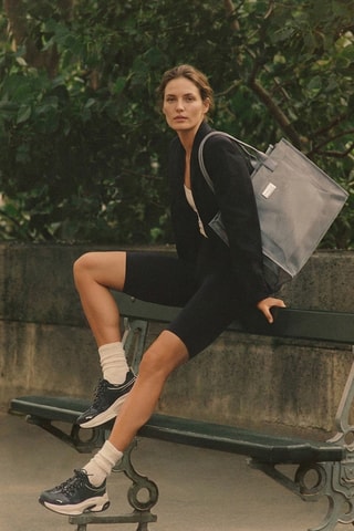 Shopping bag Bass - Argentato
