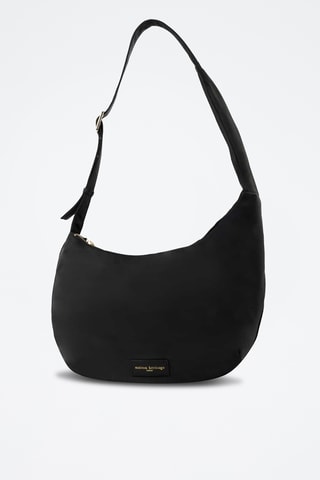 Sac bandoulière en cuir Rinn - Noir