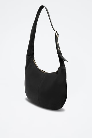 Sac bandoulière en cuir Rinn - Noir