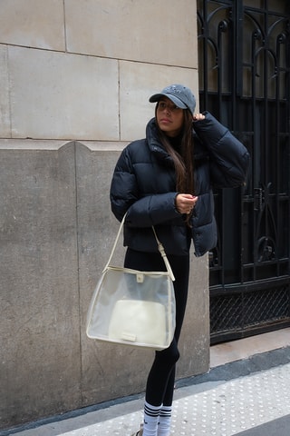 Sac porté épaule Solo - Blanc