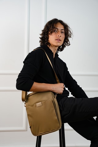 Cartable Taro - Taupe