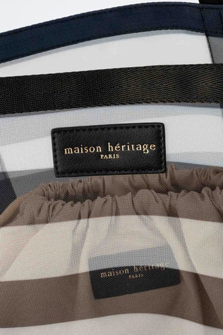 Sac porté épaule Tempo - Blanc et noir