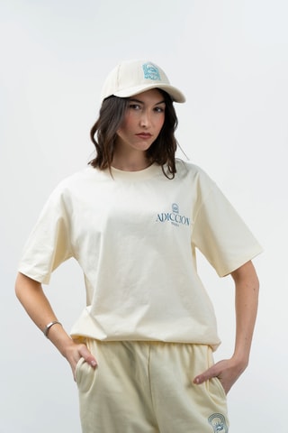 T-shirt oversize The Court - Beige