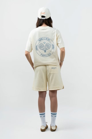 T-shirt oversize The Court - Beige