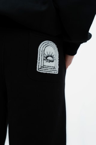 Pantaloni sportivi regular The Court - Nero